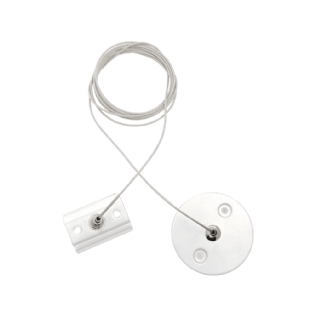 KIT SUSPENSAO BRANCO PARA TRILHO DE 1,5 METRO - PIX ILUMINACAO