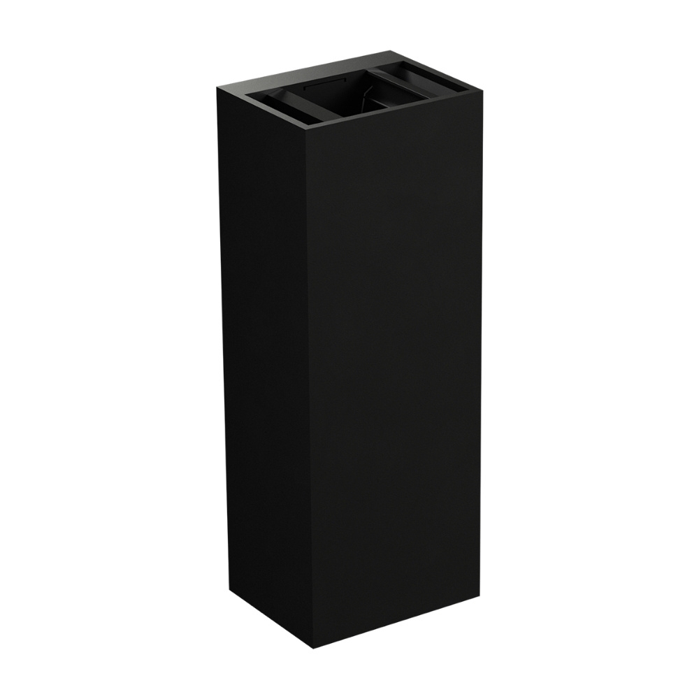 ARANDELA LUMINARIA 5W LUZ AMARELA 3000K PRETO 250LM - PIX