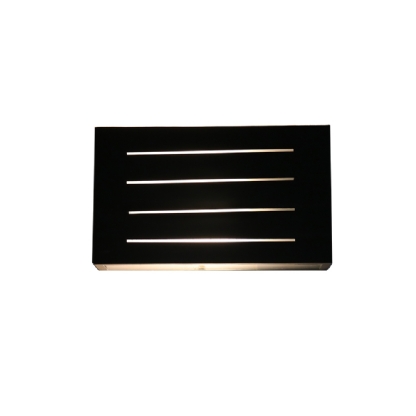 ARANDELA FRISOS PARA 1 LAMPADA E27 PRETO MIICRO - IDEAL LUSTRES