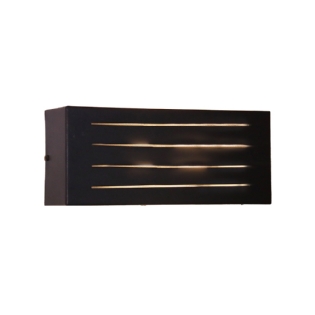 ARANDELA FRISOS PARA 2 LAMPADAS E27 PRETO MICRO - IDEAL LUSTRES