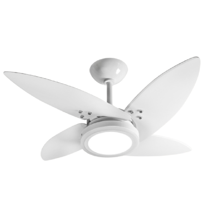 VENTILADOR AZZAM TETO LED 4 PAS 127V BRANCO - TRON