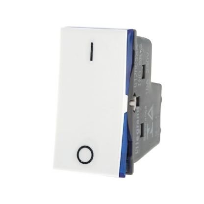 MODULO INTERRUPTOR BIPOLAR SIMPLES 10A 250V - PIAL PLUS+