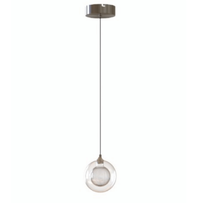 PENDENTE LED AURA 3W LUZ AMARELA 3000K COM CABO 2 METROS - CHANDELIE