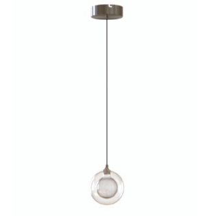 PENDENTE LED AURA 3W LUZ AMARELA 3000K COM CABO 2 METROS - CHANDELIE