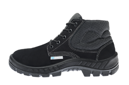 BOTINA SEGURANCA NOBUCK PRETO TAMANHO 43 - MARLUVAS