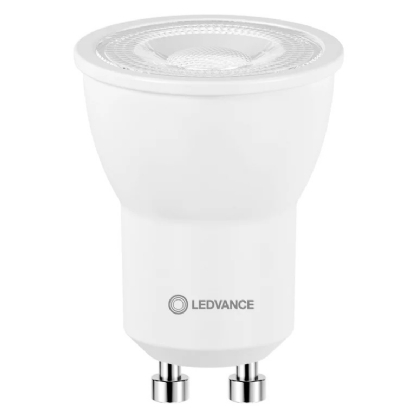 LAMPADA LED MINI DICROICA 3W BIVOLT LUZ NEUTRA 4000K GU10 300LM - LEDVANCE
