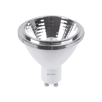 LAMPADA LED AR70 GU10 3,3W BIVOLT LUZ NEUTRA 4000K 300LM 24 GRAUS - LEDVANCE