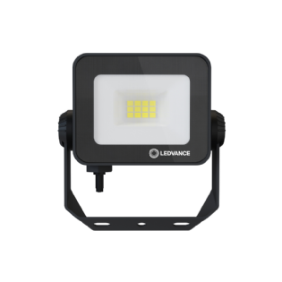 PROJETOR LED 10W BIVOLT LUZ FRIA 5000K 900LM COMPACT PRETO IP65 - LEDVANCE