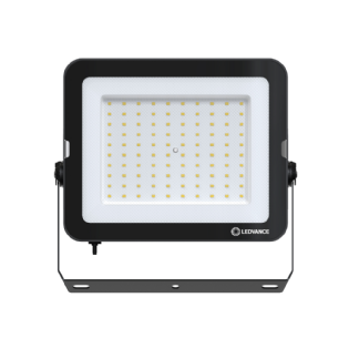 PROJETOR LED 100W BIVOLT LUZ AMARELA 3000K 9500LM COMPACT PRETO IP65 - LEDVANCE