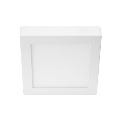 PAINEL LED SOBREPOR QUADRADO 12W BIVOLT LUZ AMARELA 3000K 840LM 17CM - LEDVANCE