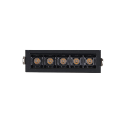 SPOT FOCO EMBUTIR 10W BIVOLT LUZ NEUTRA 4000K 760LM 24 GRAUS PRETO - GAYA