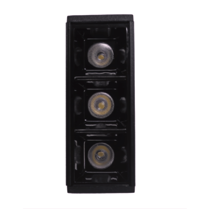 SPOT FOCO SOBREPOR 6W BIVOLT LUZ NEUTRA 4000K 480LM 24G PRETO - GAYA