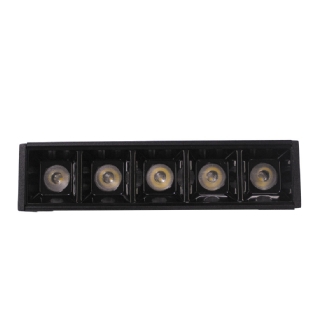 SPOT FOCO SOBREPOR 10W BIVOLT LUZ AMARELA 2700K 800LM 24G PRETO - GAYA