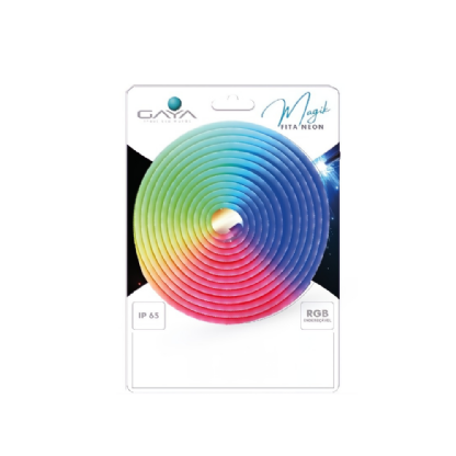 FITA LED NEON ENDER MAGIK 10W/METRO BIVOLT RGB IP65 COM 5 METROS - GAYA