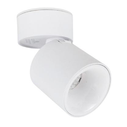SPOT LED COMFORT SOBREPOR 12W BIVOLT LUZ AMARELA 3000K 1080LM BRANCO DIRECIONAVEL - GAYA