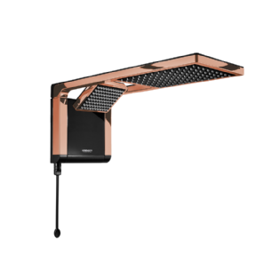 CHUVEIRO ACQUA DUO 7800W 220V BLACK/ROSE GOLD - LORENZETTI