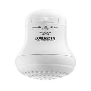 Chuveiro Maxi Ducha 5500w Branco 220v - Lorenzetti