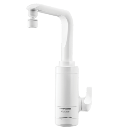 TORNEIRA ELETRICA ESSENCE PARA PAREDE 5500W 220V BRANCO - LORENZETTI