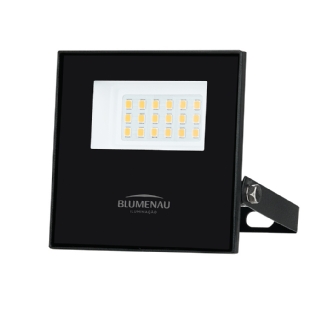 PROJETOR LED PLAY 20W BIVOLT LUZ AMARELA 3000K 1560LM IP65 - BLUMENAU