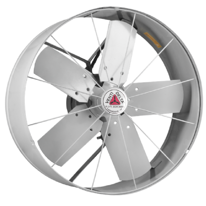 Exaustor Axial Industrial 220V 40cm Cinza - Venti-Delta