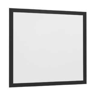 PAINEL LED EMBUTIR QUADRADO 40W BIVOLT LUZ BRANCA 6500K 3200LM PRETO 62CM - BLUMENAU