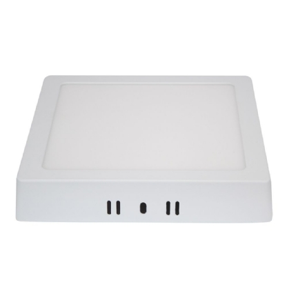 PAINEL LED QUADRADO SOBREPOR 12W BIVOLT 3000K 16 CM BRANCO - BLUMENAU