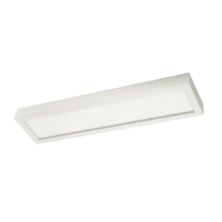 PAINEL LED SOBREPOR 30W BIVOLT LUZ AMARELA 3000K RETANGULAR 60X30CM 2400LM - BLUMENAU