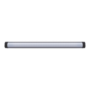 LUMINARIA LED SOBREPOR LINEAR SLIM 36W LUZ BRANCA 6500K BIVOLT 2800LM PRETO 1 METRO - BLUMENAU
