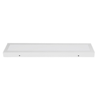 PAINEL LED SOBREPOR 20W BIVOLT LUZ AMARELA 3000K RETANGULAR 62X15CM 1600LM - BLUMENAU