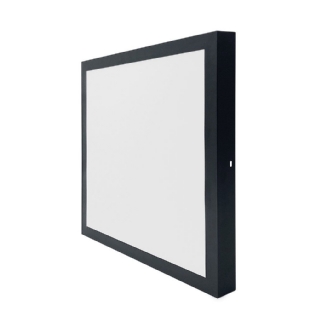 PAINEL LED SOBREPOR 32W BIV 3000K QUADRADO 40CM PRETO 2560LM - BLUMENAU