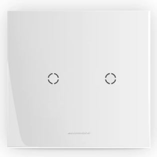 PLACA 4X4 CEGA/SAIDA DE FIO COM SUPORTE BRANCO INOVA PRO - ALUMBRA