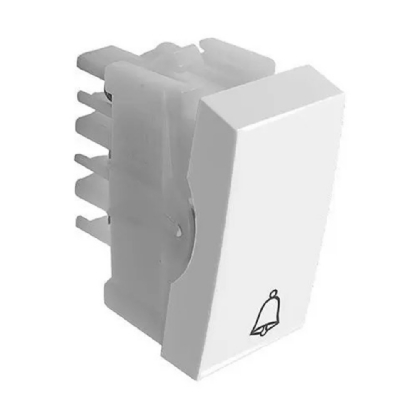 MODULO PULSADOR CAMPAINHA 10A 250V BRANCO INOVA PRO - ALUMBRA