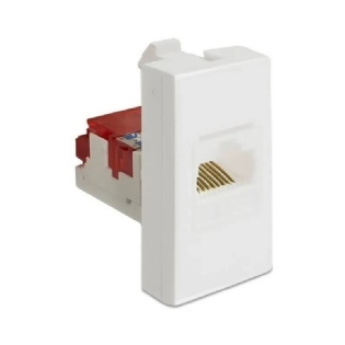 MODULO TOMADA RJ45 CAT 5E BRANCO INOVA PRO - ALUMBRA