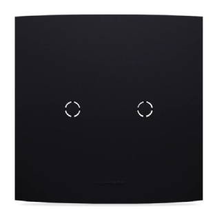 PLACA 4X4 CEGA COM SUPORTE PRETO FOSCO CLASS INOVA PRO - ALUMBRA