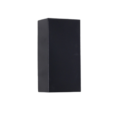 ARANDELA ALUMINIO PARA 2 LAMPADA GU10 PRETO MICRO - IDEAL LUSTRES