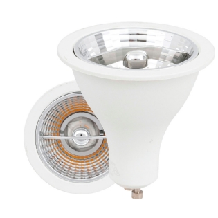 LAMPADA LED DICROICA GU10 7W BIVOLT 2700K 420LM DIMERIZAVEL - GAYA