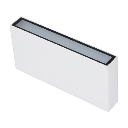 ARANDELA LED CUBE 8W BIVOLT 3000K 500LM IP65 BRANCO - GAYA