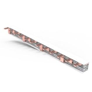 BARRAMENTO PENTE UNIPOLAR PARA 12 DISJUNTORES 80A 21CM - SOPRANO