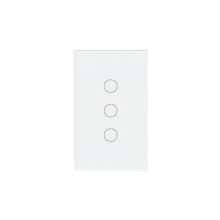 CONJUNTO 4X2 3 INTERRUPTORES TOUCH BRANCO WI-FI AMBIENTE CONECTADO - STECK