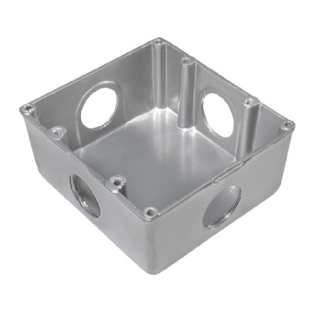 CAIXA 4X4 BAIXA X 3/4 POLEGADA - OLIVO