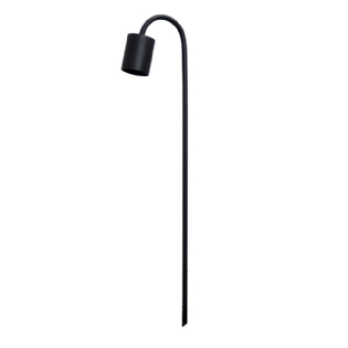 ESPETO PARA 1 LAMPADA DICROICA GU10 PRETO CURVADO FOCUS - IDEAL LUSTRES