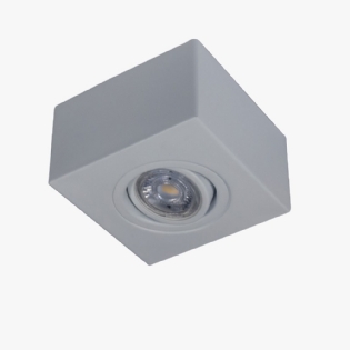 SPOT SOBREPOR PARA 1 LAMPADA PAR20 E27 ALOJ DIRECIONAVEL BRANCO - GOLIGHT