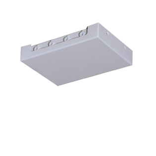 CANOPLA CENTRAL 8 SAIDA DE FIO BRANCO - GOLIGHT