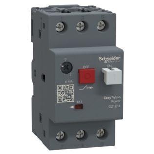 Disjuntor Motor Termomagnetico GZ1 6-10A Com Botao Impulsao - Schneider Electric