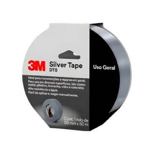 Fita Silver Tape DT8 50mmx50m - 3M