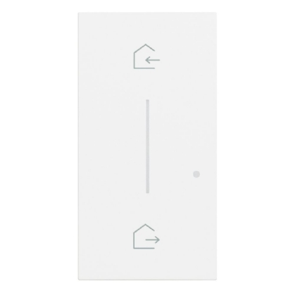 TAMPA ACABAMENTO CONECTADO ILUM ENTRADA E SAIDA BRANCO LIVING NOW - BTicino Legrand