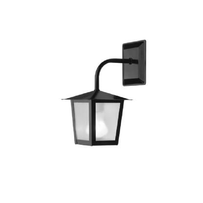 ARANDELA COLONIAL PRETO PARA 1 LAMPADA E27 - IDEAL LUSTRES