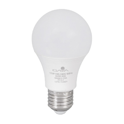 LAMPADA LED BULBO 15W BIVOLT 3000K E27 1311LM - GAYA