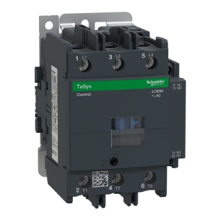 CONTATOR PRINCIPAL TRIPOLAR 95A 1NA+1NF 220VCA PARA LC1D - SCHNEIDER