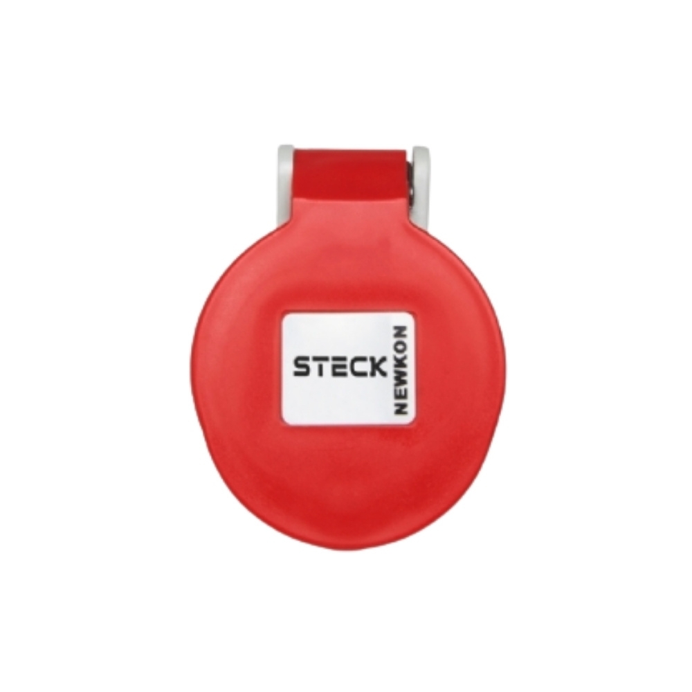 ACOPLAMENTO INDUSTRIAL 2 POLOS + TERRA 16A 380/440V VERMELHO IP44 - STECK